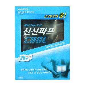 [CO(생활용품(기타잡화))]신신제약 신신파프 COOL / HOT 5매 X 5, 25매 (코스트코)