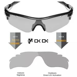 EyeNiz 오클리 레이다락 벤티드 편광 변색 교체렌즈 호환렌즈 아이니즈