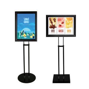 디스플레이스 포스터 스탠드 개폐식 A2 액자 POP 거치대 카페 메뉴판 전시회 안내판