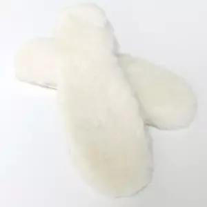 플러스 천연 양털 깔창 겨울 방한 보온 기능성 털깔창