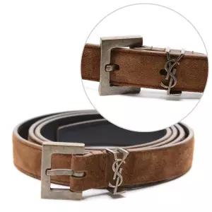 [생로랑](마산점) 20SS 남성 모노그램 스퀘어 버클 벨트 (612616_0IS0B_2330_20S)