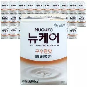 뉴케어 구수한맛 200mlx30팩 완전균형 영양식