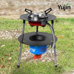 국산 버너 거치대 받침대 가스통 스탠드 야외 캠핑 용품 등산 높이조절 취사 도구