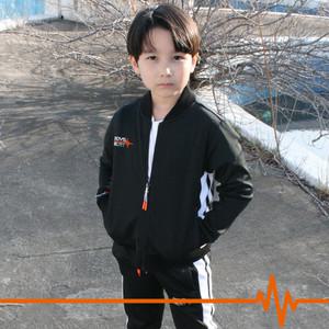 [BOYSBEAT] 주니어 저지 트레이닝복 상하 세트 해롤드 집업자켓 트랙팬츠 블랙