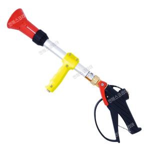 국산 세라믹 파워 권총노즐 중형 50.5CM 고압분무건 안개분사 농약살포기 세척 방역