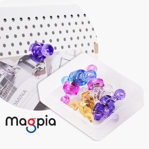 [문구티쳐] 체스형 자석홀더 고정용자석  소형15mm(10개입)  칠판자석