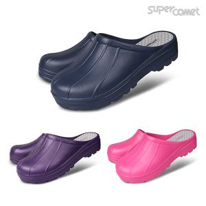 슈퍼카미트 남여공용 eva 초경량 2중 논슬립 특허 밑창 주방화 조리화 779