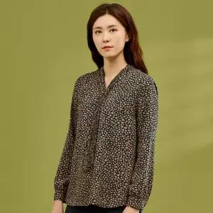 [지센] 여성 타이 도트 블라우스 LFTBL904_KH