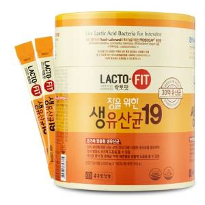 [CI107건강/영양제(유산균)] 종근당건강 락토핏 장을위한 생유산균19 2000mg x 200포
