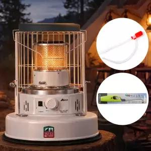 태서알파카 TS-460A 스마트 아이보리 등유 석유 캠핑난로 가방포함