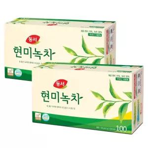 동서 현미녹차100T+100T 총200T