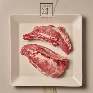 [제주공식몰] 오직흑돼지 제주 우대갈비 세트