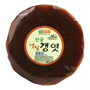 엿기름만을 넣은 가마솥 수제 산골 옛날 갱엿_500g