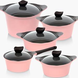 네오플램 에콜론 코팅 애니 냄비세트 5종