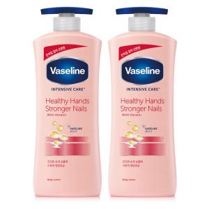 유니레버 바세린 대용량 핸드크림 로션 600mlx2개