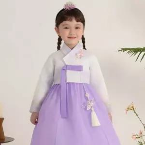 [보리보리/예가한복]WN7008 수국나래 여아한복/아동한복