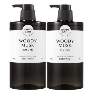 해피바스 오리지널컬렉션 바디워시, 우디머스크, 910g, 2개