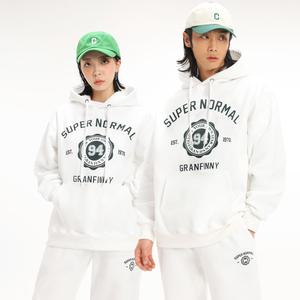 [그랜피니] 남녀공용 클래식 슈퍼 노멀 기모 후드티 트레이닝복 세트 GFHM06