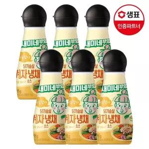갤러리아 샘표 새미네부엌 닭가슴살 겨자냉채 소스 295g 6병