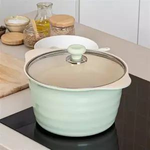 [텐바이텐]오슬로 인덕션 겸용 세라믹 민트 곰솥 냄비 26cm