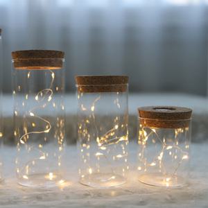 부케 유리돔 말린부케 코르크 조명 전구 무드등 코르크병 LED 줄조명