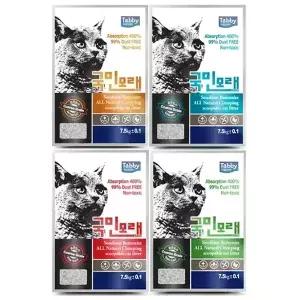 국민모래 7.5kgⅹ2개 굵은입자 오리지날 고양이모래