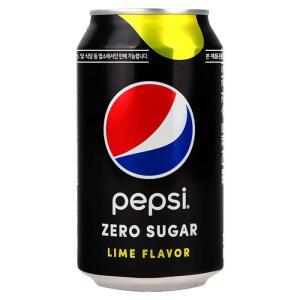 [롯데칠성음료] 펩시 제로슈거 라임향 업소용 355ml x 48캔