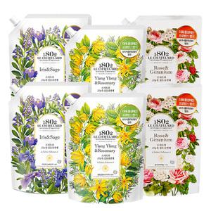 애경 르샤트라 고농축 섬유유연제 보타닉캐슬 3종 1.5L X 6개