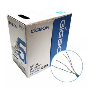 (300m) 가온전선 UTP 케이블 CAT5E 4P 랜선 인터넷 연결선 통신선 KS 국산