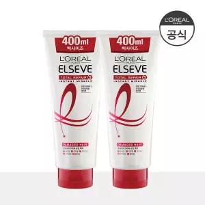 토탈리페어5 미라클 헤어팩 400ml 2개