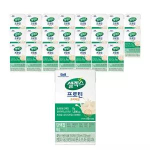 [소비기한 임박] 셀렉스 마시는 프로틴 음료, 오리지널 팩, 125ml, 24개