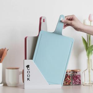 PP 감성 인덱스 도마 스탠드 세트 주방용품 코델로 손잡이 위생 이유식 거치대 항균 실리콘 조리