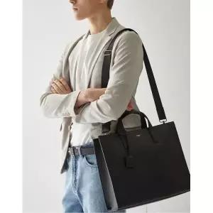 갤러리아 헤지스핸드백 HJBA4E850BK [KEVIN]블랙 참장식 서류형 크로스 겸용 토