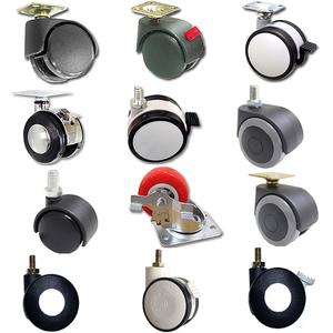 바퀴 우레탄 의자바퀴 가구 캐스타 캐스터 모음 소형 미니 책상 무소음 고하중 볼트 핀 평캐스타 공업용 360도 브레이크 회전 저소음