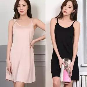 [오노마] ONM 여성 롱 슬립 끈 쿨인견 원피스 (S9871480)