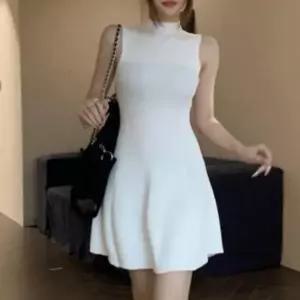 [오노마] ONM F006795 플레어미니원피스 골프테룩 니트원피스 (S11881654)