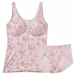 [오노마] ONM (쏘로사떼)데이지 노몰드 인견 브라런닝 팬티세트 (S9616706)