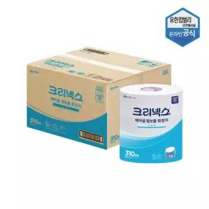 크리넥스 에어셀 점보롤 화장지 스마트 310m 3롤 x 4팩 45391