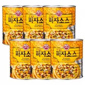 오뚜기 오쉐프 피자 소스 3kg 6개