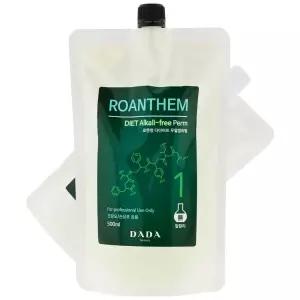 다다 로앤썸 무알칼리펌 건강모 손상모 겸용 1제500ml+2제500ml