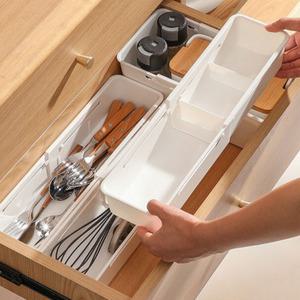 길이조절 서랍 칸막이 정리함 수납 트레이 주방 팬트리 싱크대 하부장 정리