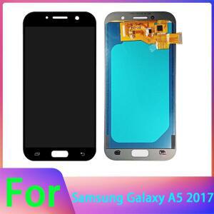 LCD 디스플레이 터치 스크린 디지타이저 어셈블리  부품 5.2 인치 TFT 삼성 갤럭시 A5 2017 A520 SM-A520F