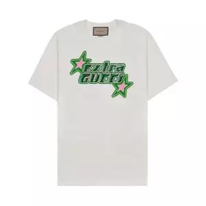 [롯데백화점]구찌 여성 엑스트라 코튼 저지 반팔 티셔츠 776596 XJGDH 9088