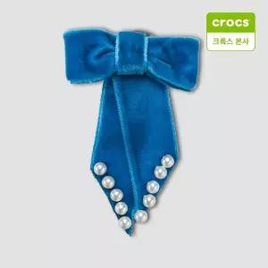 갤러리아 [크록스 본사] 진주 벨벳 리본 지비츠 참 10013835