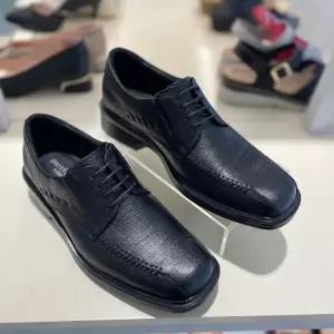 [롯데백화점]에스콰이아 남성 볼넓은 광폭 정장 구두-PFAFHD011BK