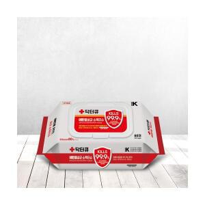 닥터큐 에탄올 살균소독티슈 80프로 60매x5팩