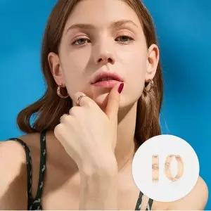 갤러리아 [메트로시티 주얼리] 링크 스털링 실버 로즈 귀걸이 A241SE0181RPQ