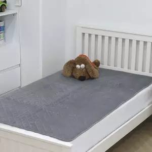 [한일의료기] 국산 프리미엄 극세사원단 카본열선 전기요 / 극세사그레이_싱글(중)