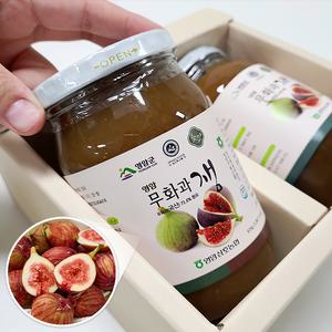 영암 특산품 무화과잼 570g x 2병 국내산 저당도 잼 명절선물 답례품