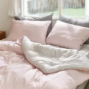 [파르페by알레르망][듀얼 S/SS 3종세트] 알러지케어 다운필 차렵이불패드세트